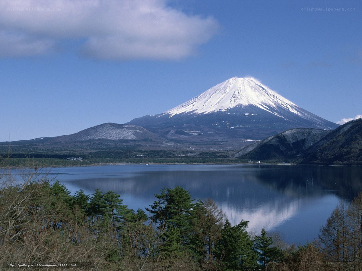 Mount Fuji and Yamanaka Lake