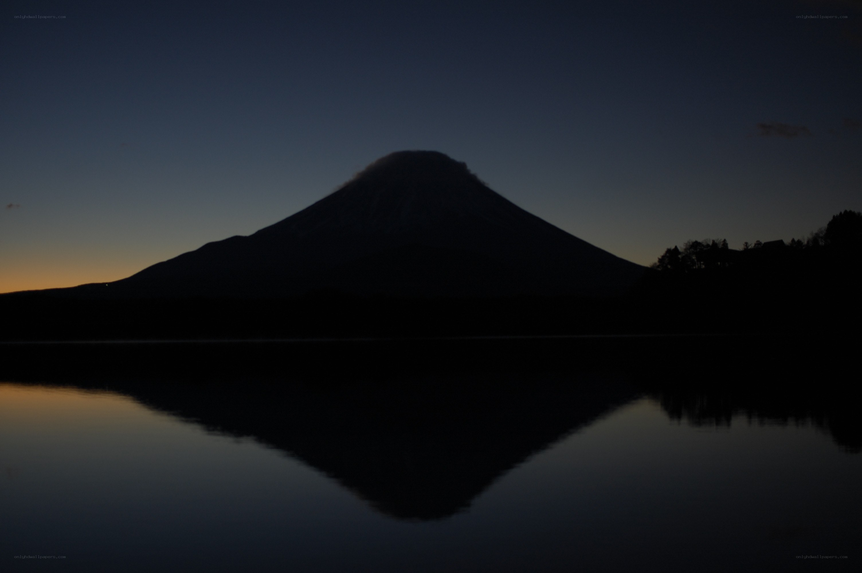 Mount Fuji at dawn