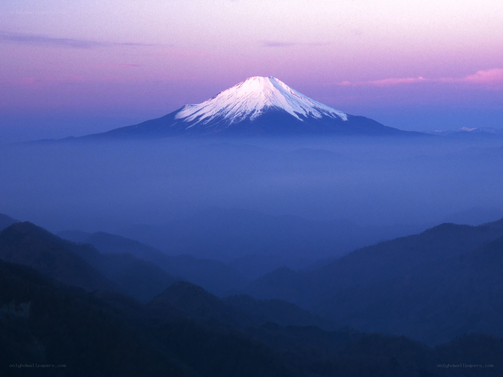 Mount Fuji at dawn