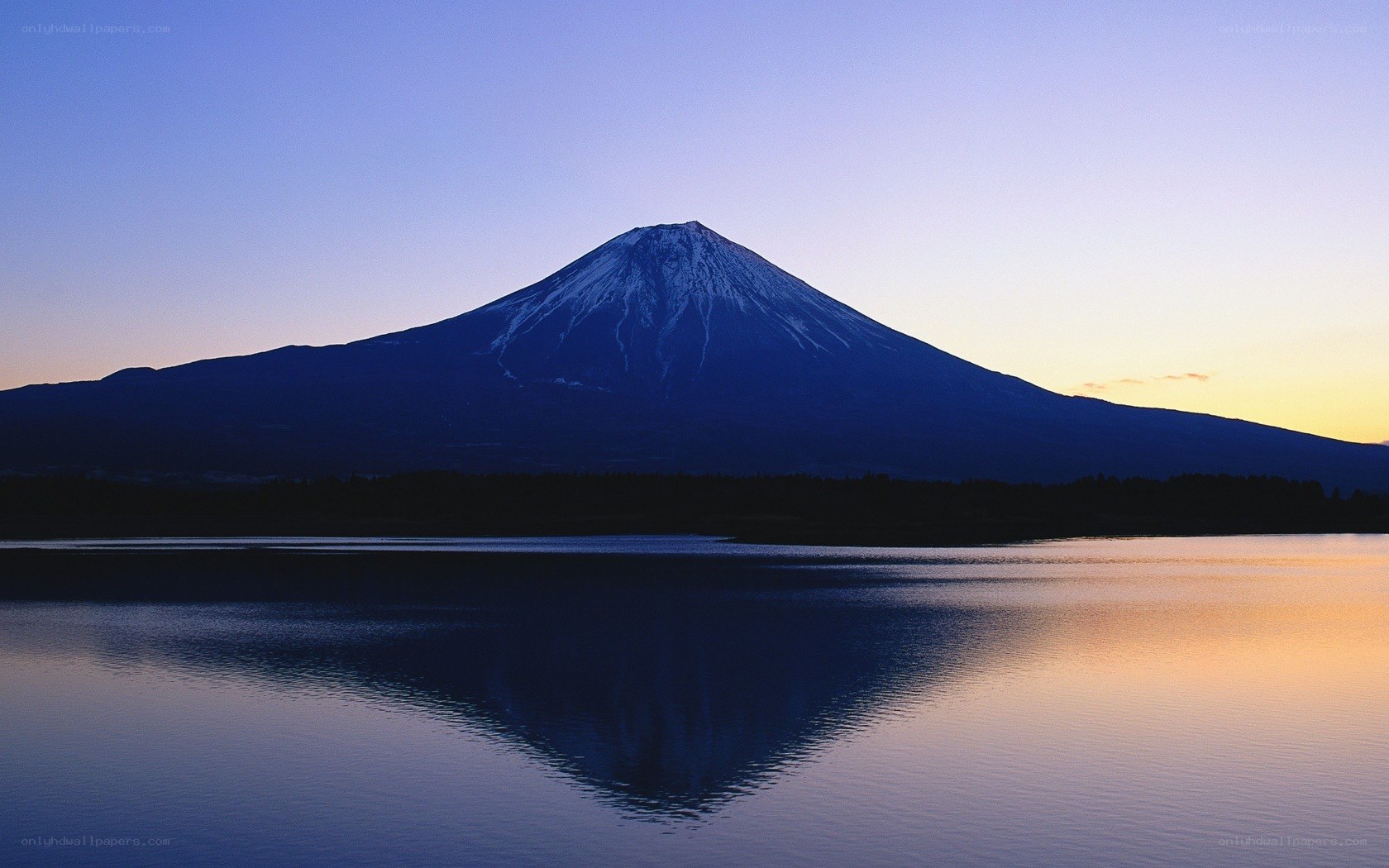 Mount Fuji at dawn