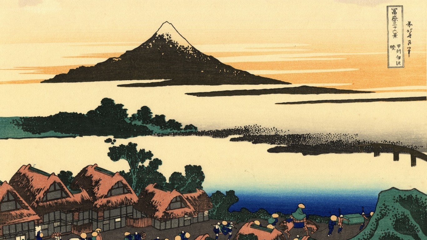 Mount Fuji at dawn