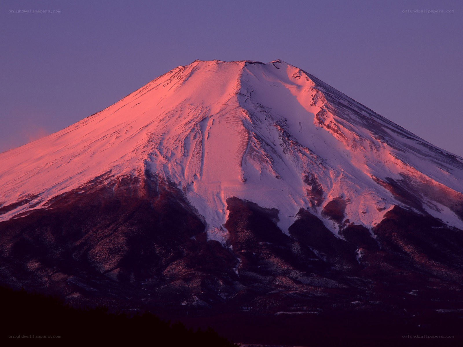 Mount Fuji at sunrise