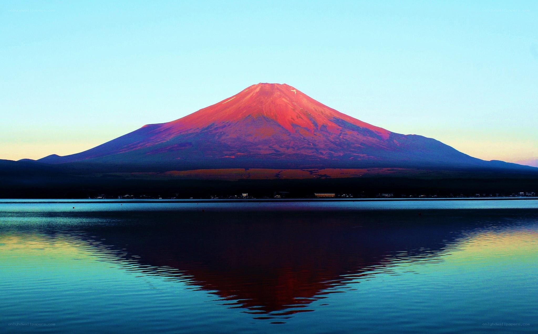 Mount Fuji at sunrise