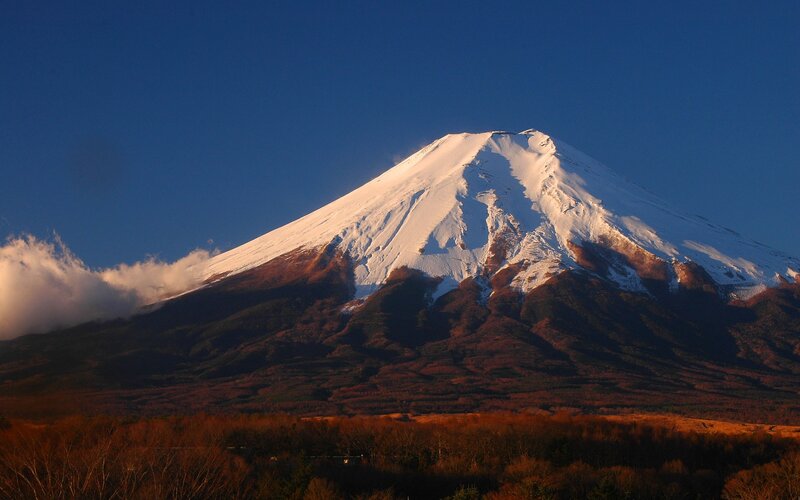 Mount Fuji at sunrise