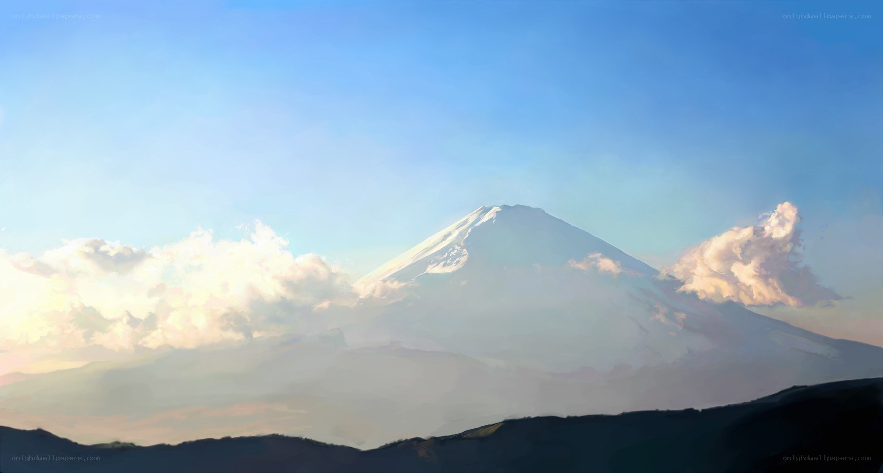 Mount Fuji at sunrise