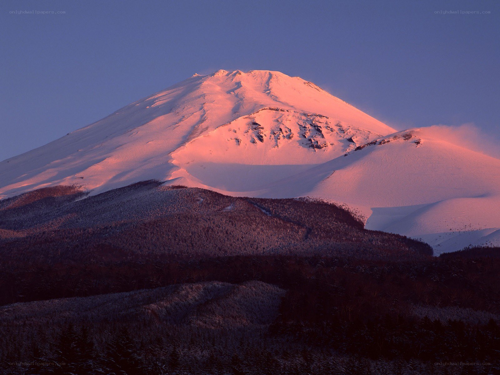 Mount Fuji at sunrise