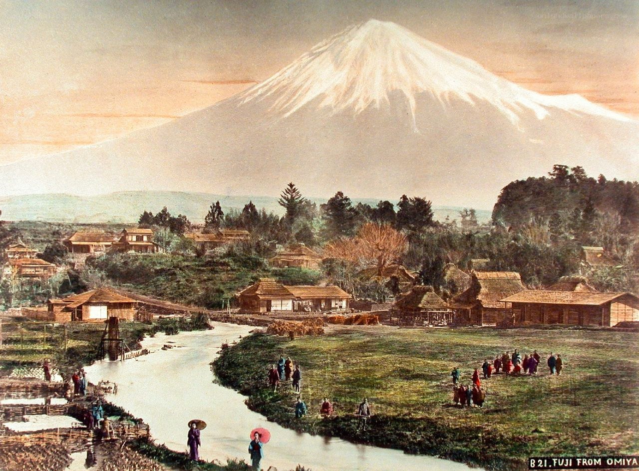 Mount Fuji from Omiya