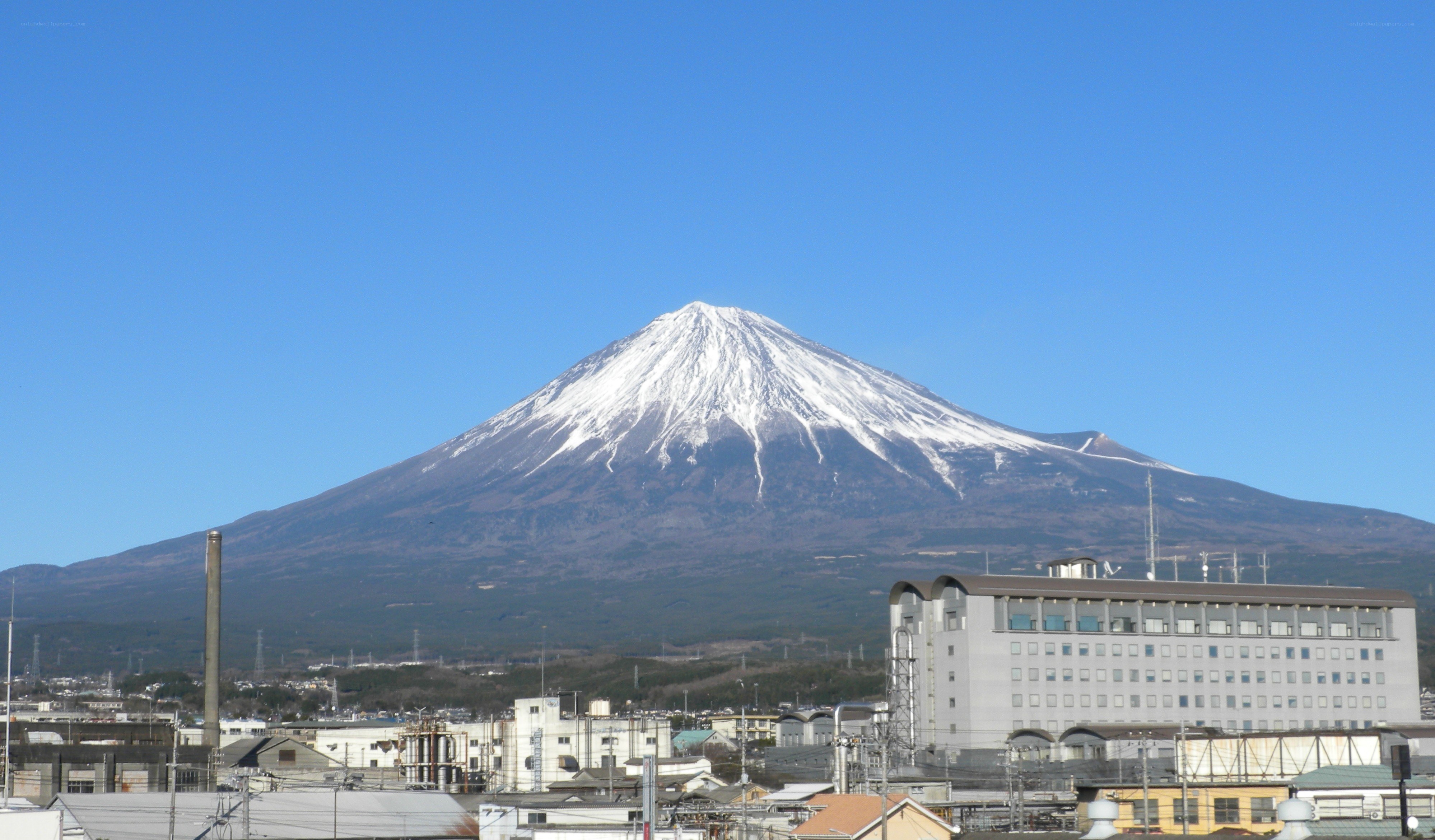 Mount Fuji on a clear day