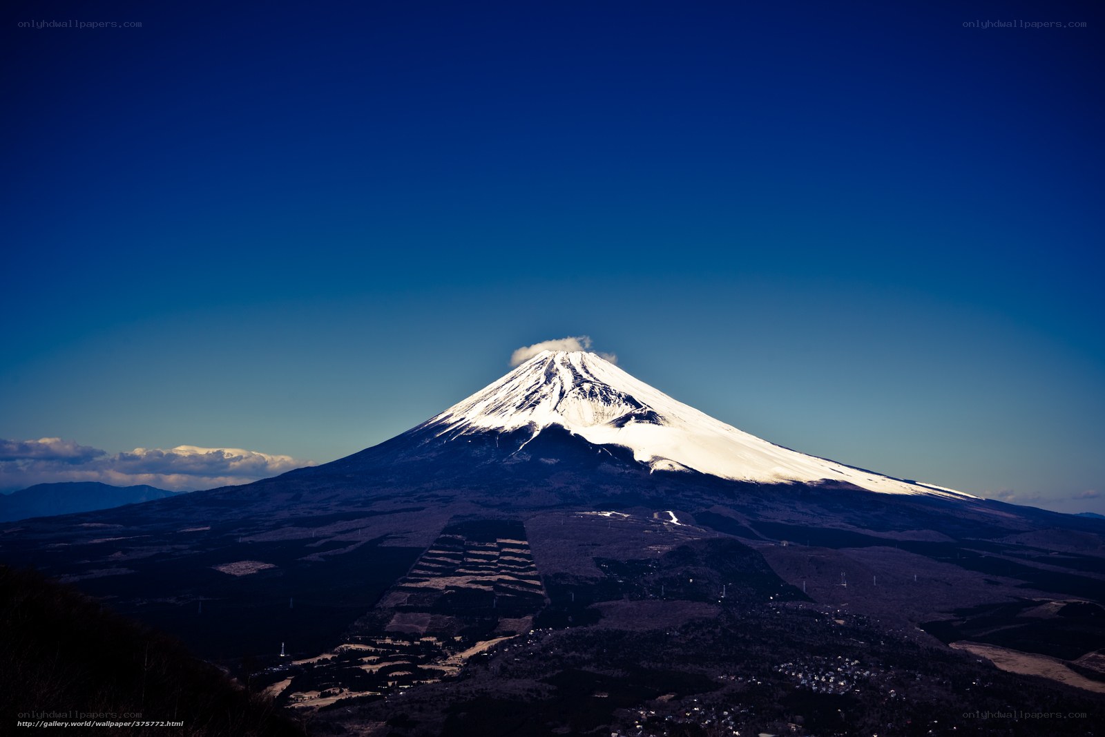 Mount Fuji under clear sky
