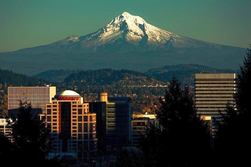Mount Hood and City