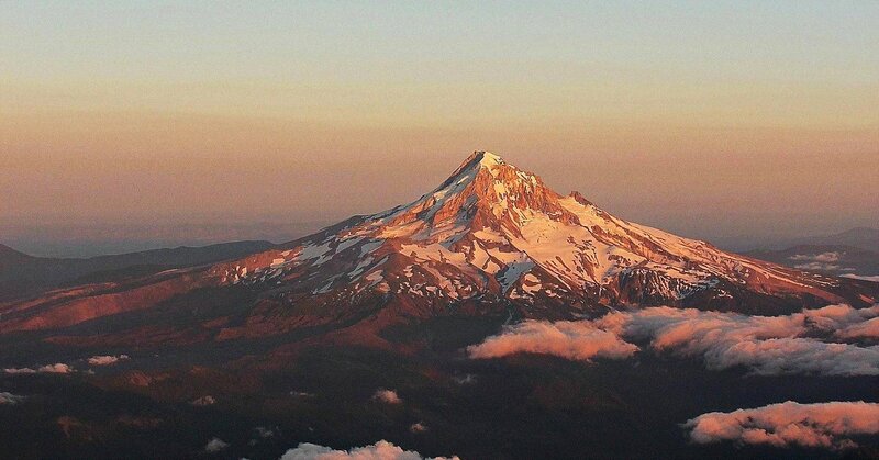 Mount Hood at sunrise