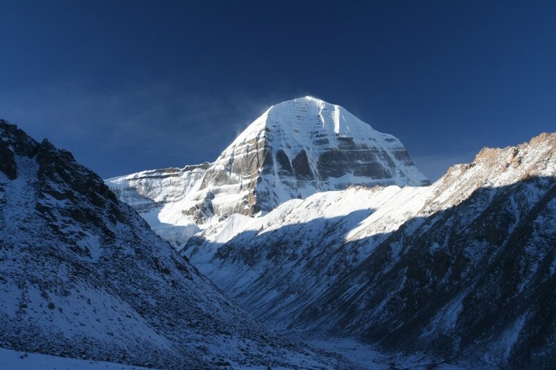 Mount Kailash snow-capped peak