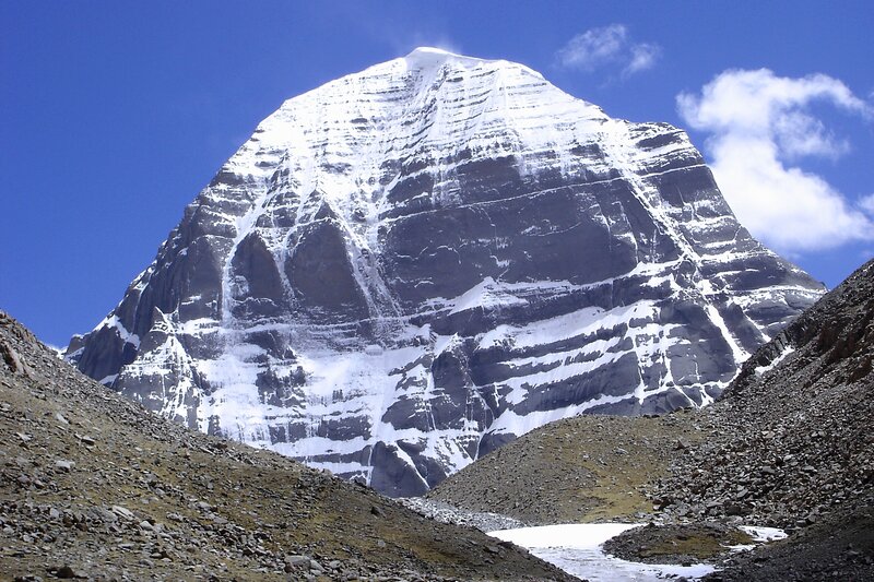 Mount Kailash snow-capped peak