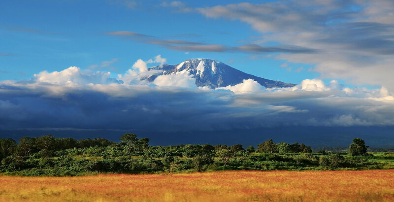 Mount Kilimanjaro — Blue, Dramatic