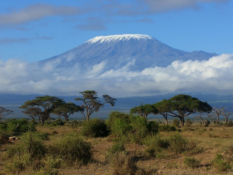 Mount Kilimanjaro — Blue