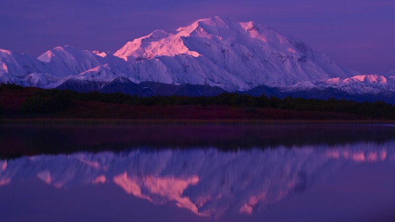 Mount McKinley at dawn