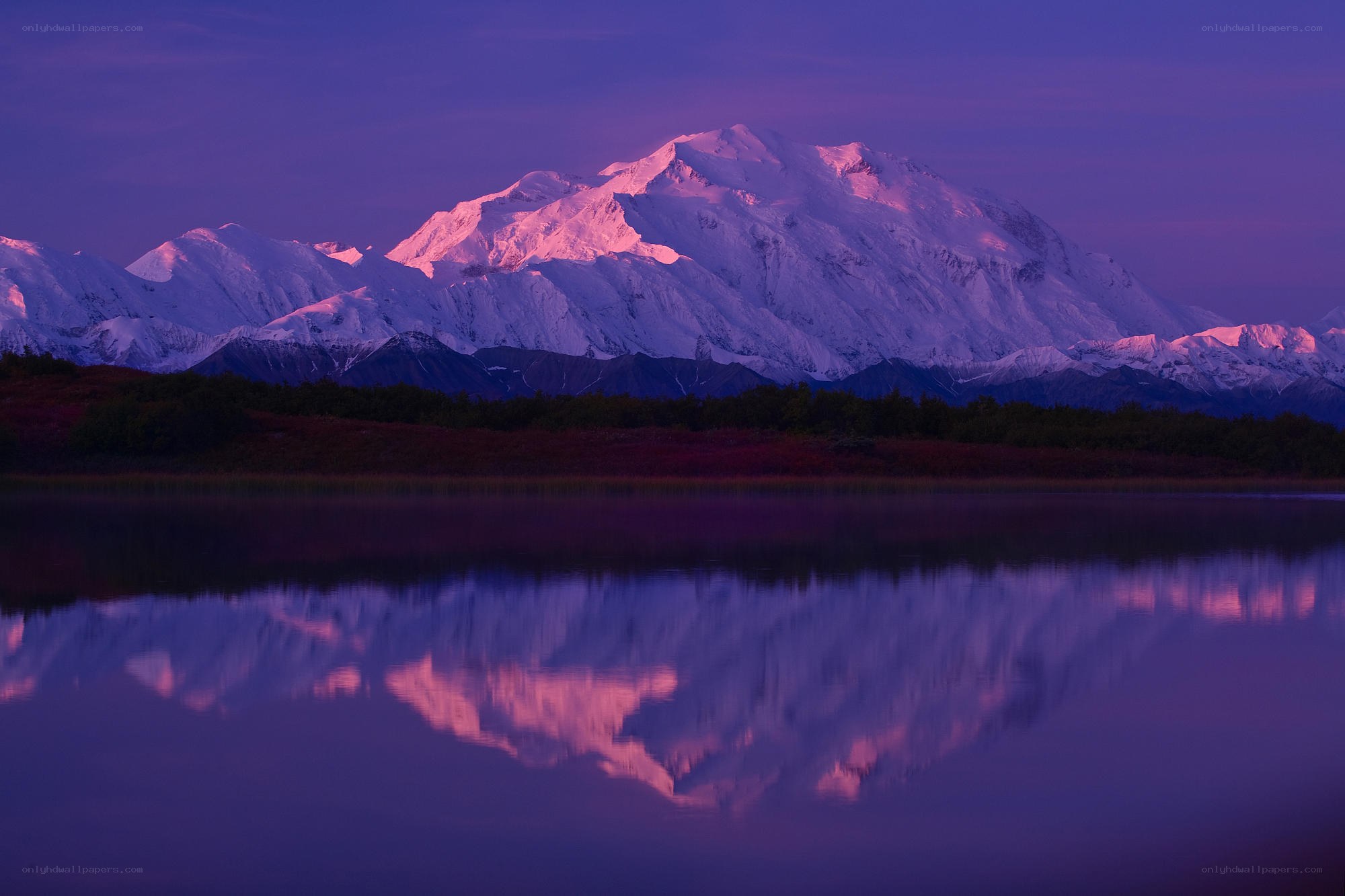 Mount McKinley at twilight