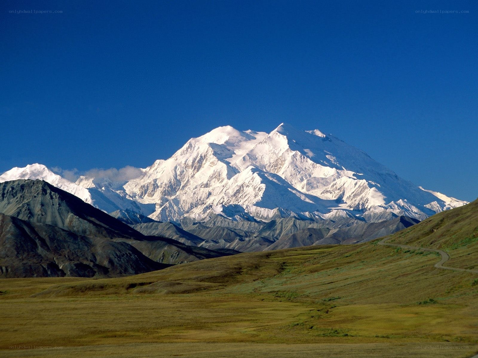 Mount McKinley under clear sky