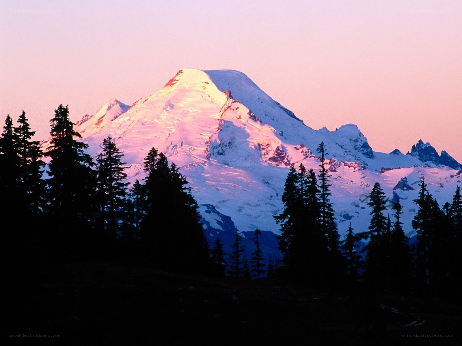 Mount Rainier at sunrise