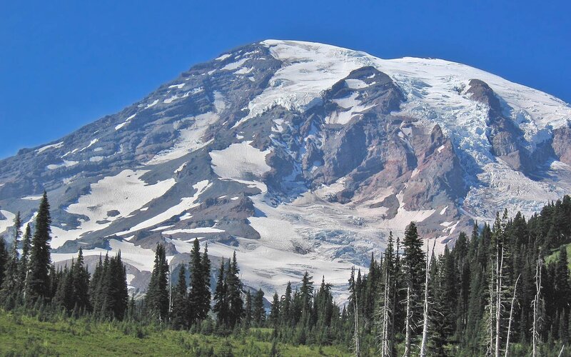 Mount Rainier Glacier