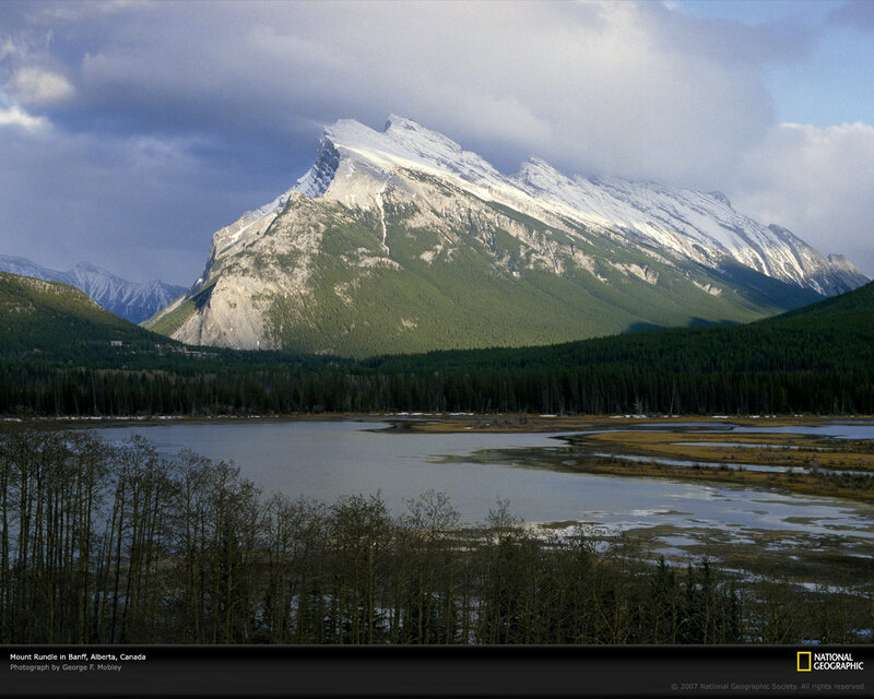 Mount Rundle in Banff