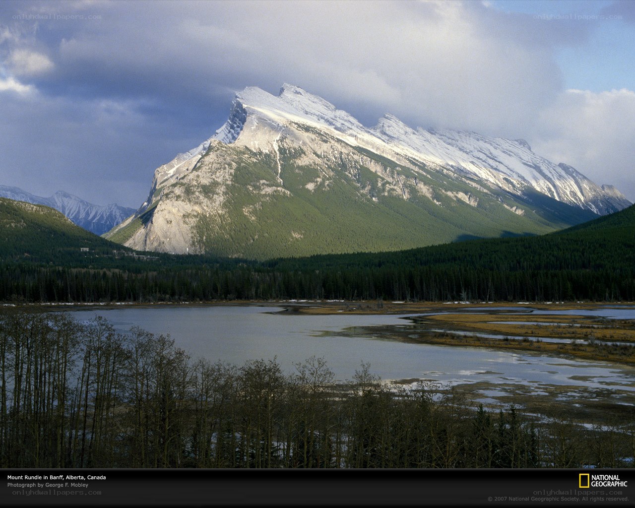 Mount Rundle in Banff