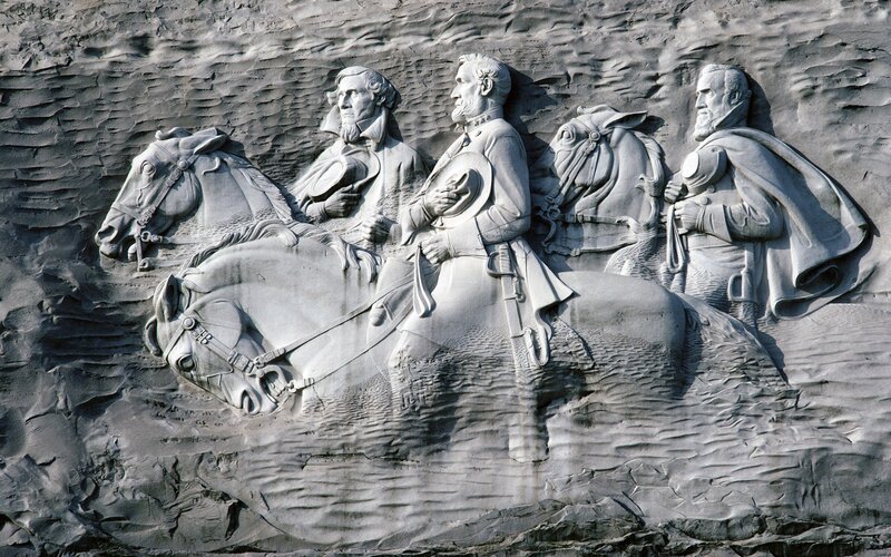 Mount Rushmore carving