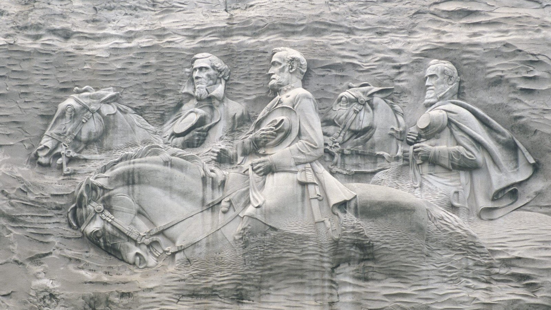 Mount Rushmore carving