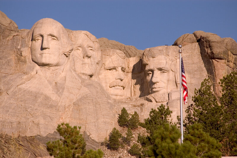 Mount Rushmore Monument — Beige