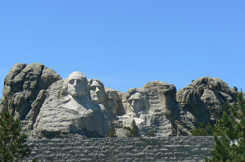 Mount Rushmore Monument — Gray, Serene