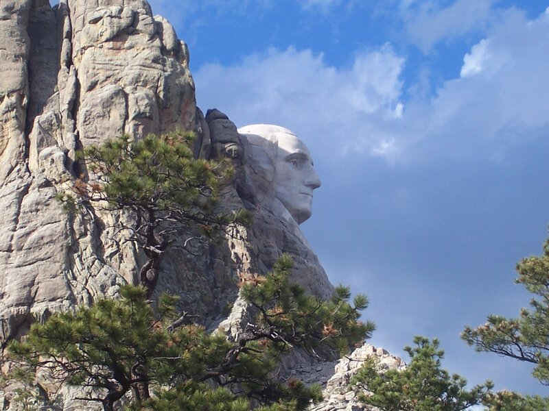 Mount Rushmore sculpture