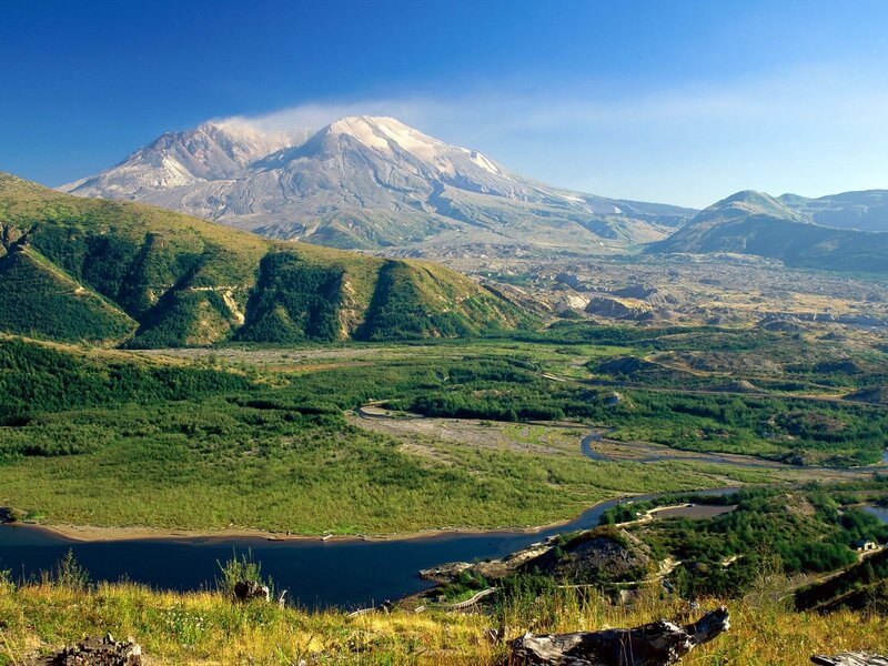 Mount St. Helens landscape