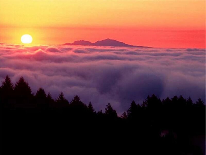 Mountain Above Clouds