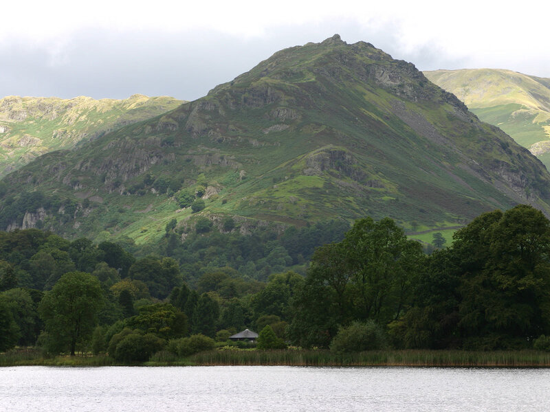 Mountain and Lake Landscape