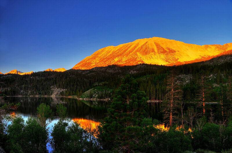 Mountain at Sunset