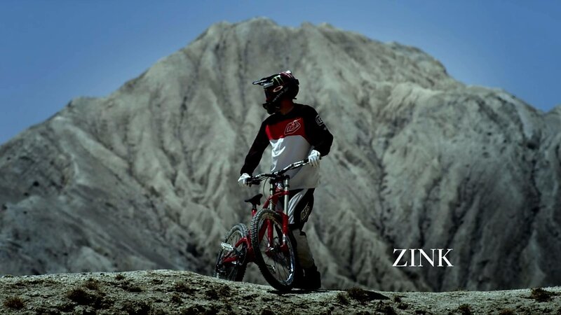 Mountain Biker with Bike