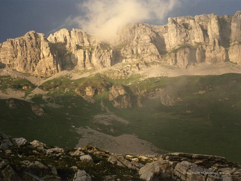Mountain Cliff Face