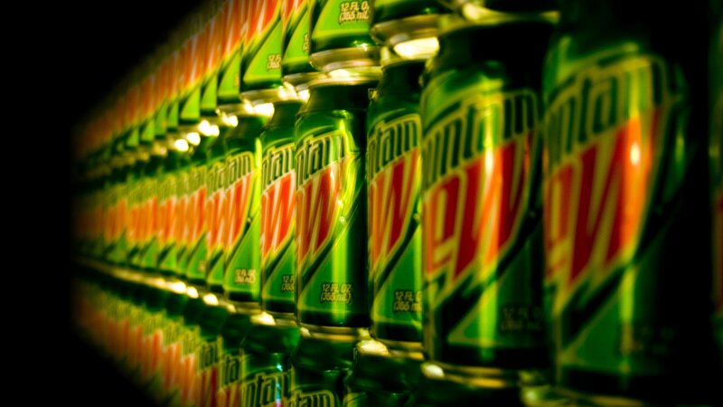 Mountain Dew Cans