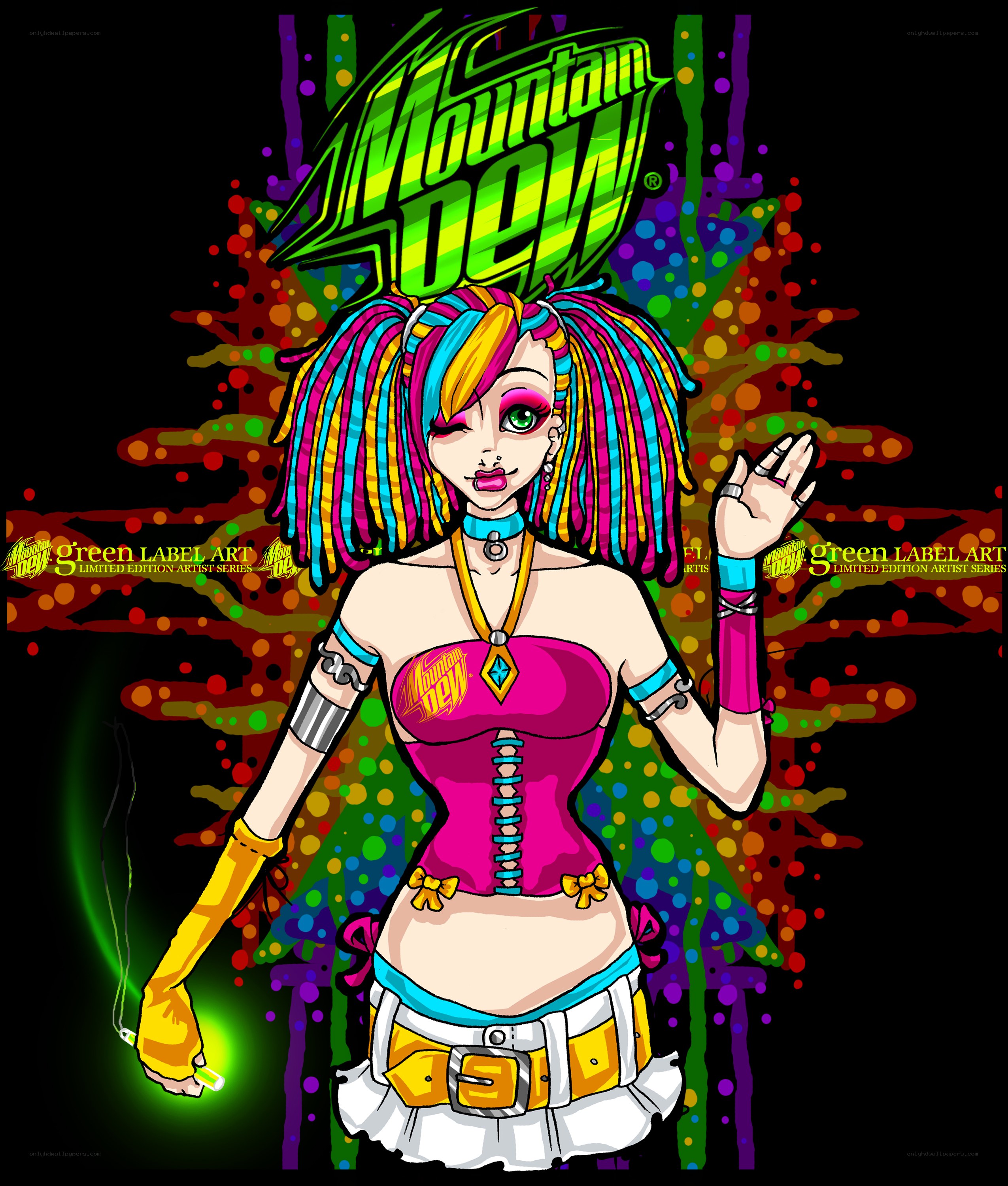 Mountain Dew character art