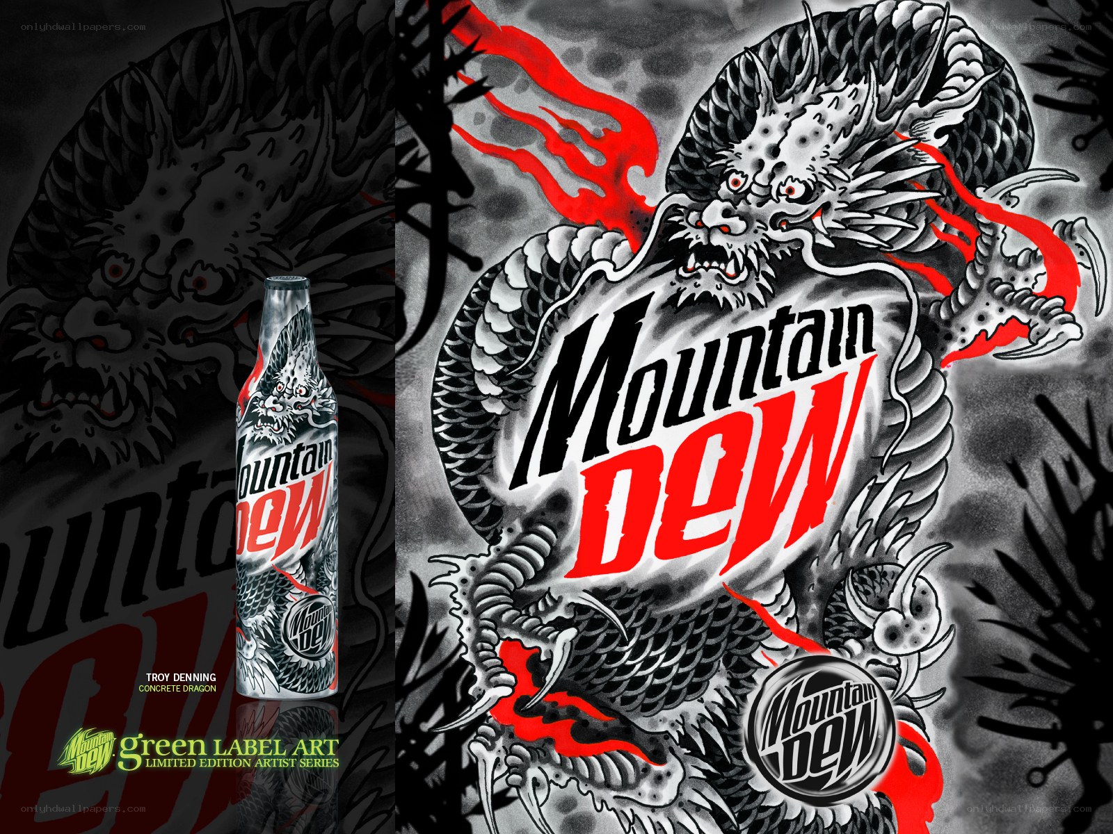 Mountain Dew Concrete Dragon