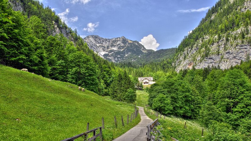 Mountain House in Valley