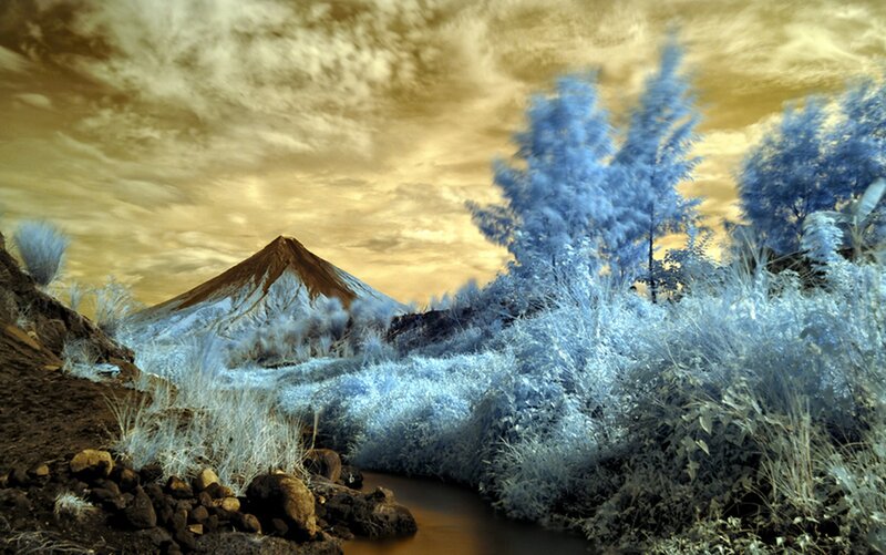 Mountain in Infrared