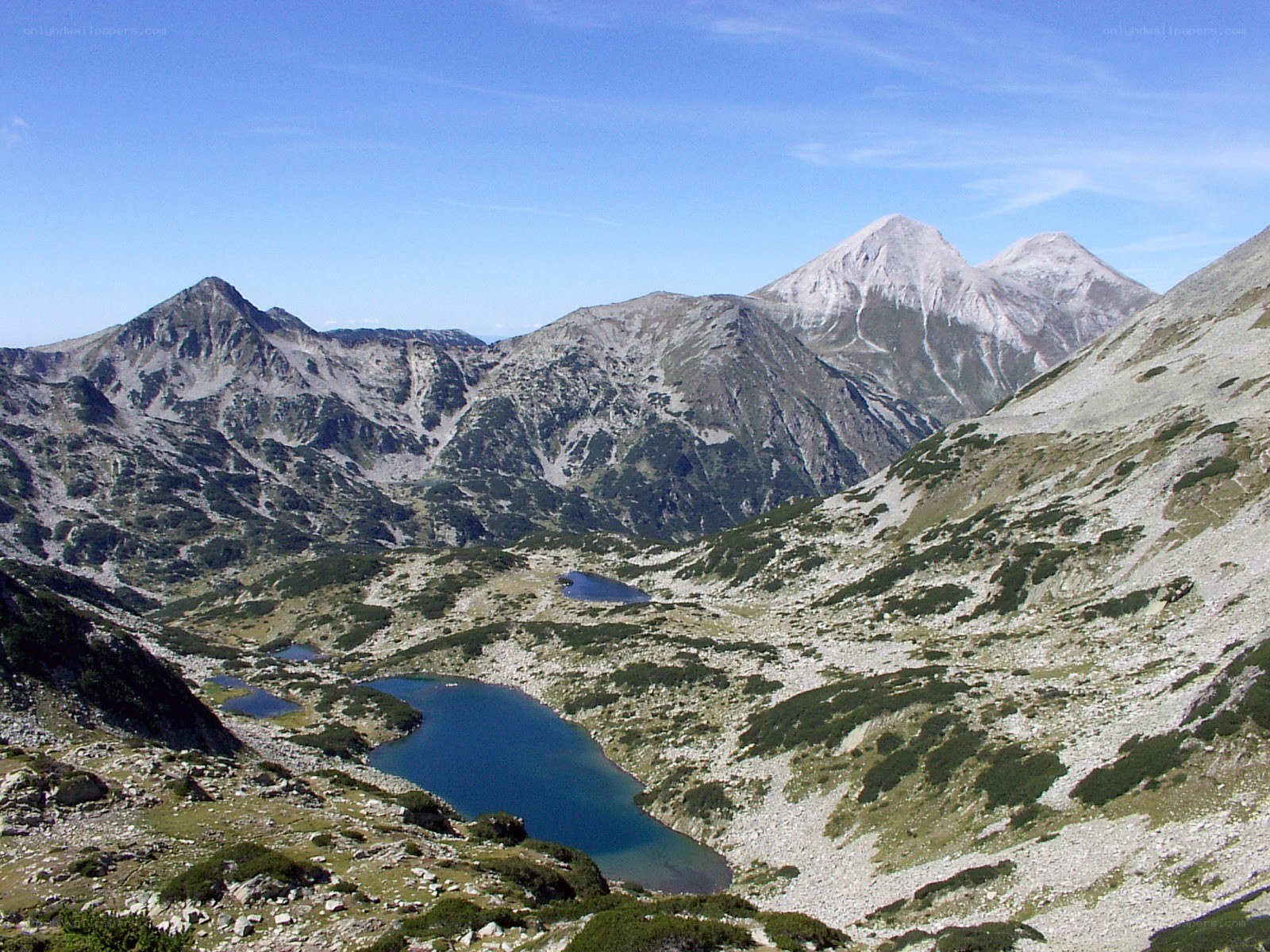 Mountain lake in the Balkans