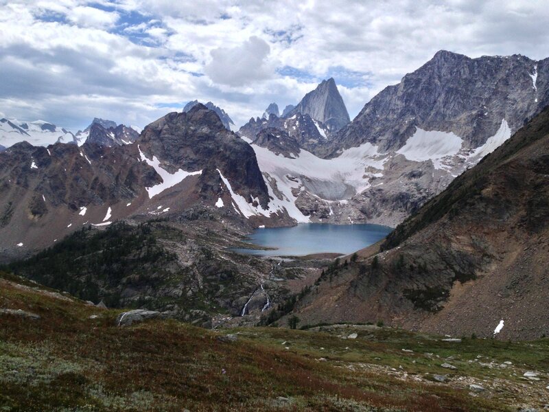 Mountain Lake in Valley — Blue, Serene, Summer