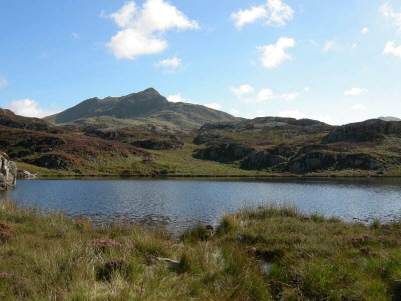 mountain lake landscape