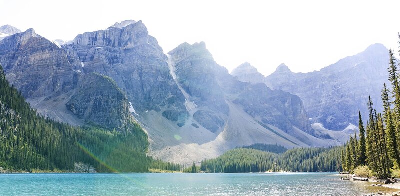 mountain lake landscape