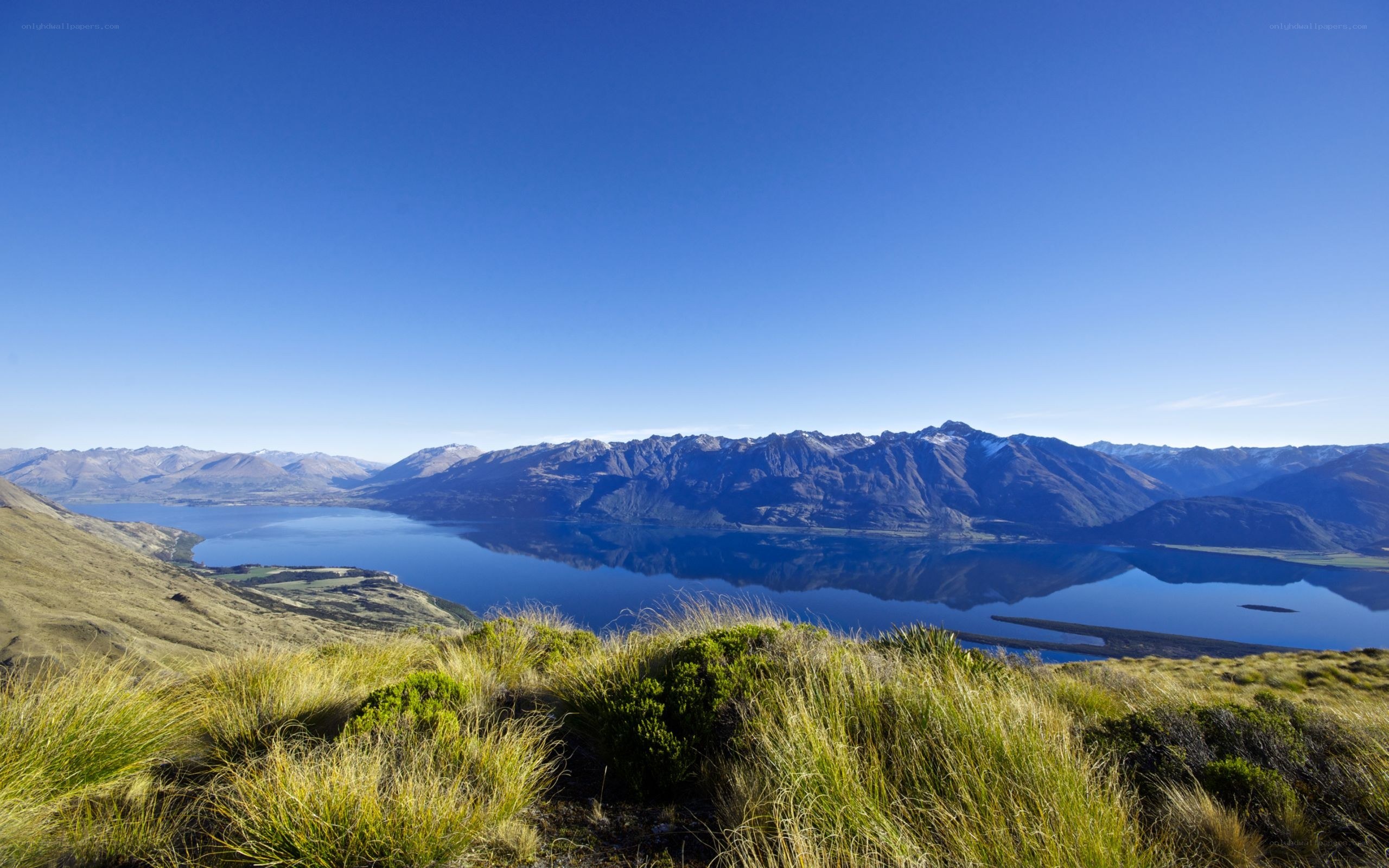 mountain lake landscape