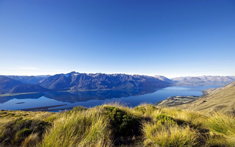 mountain lake landscape