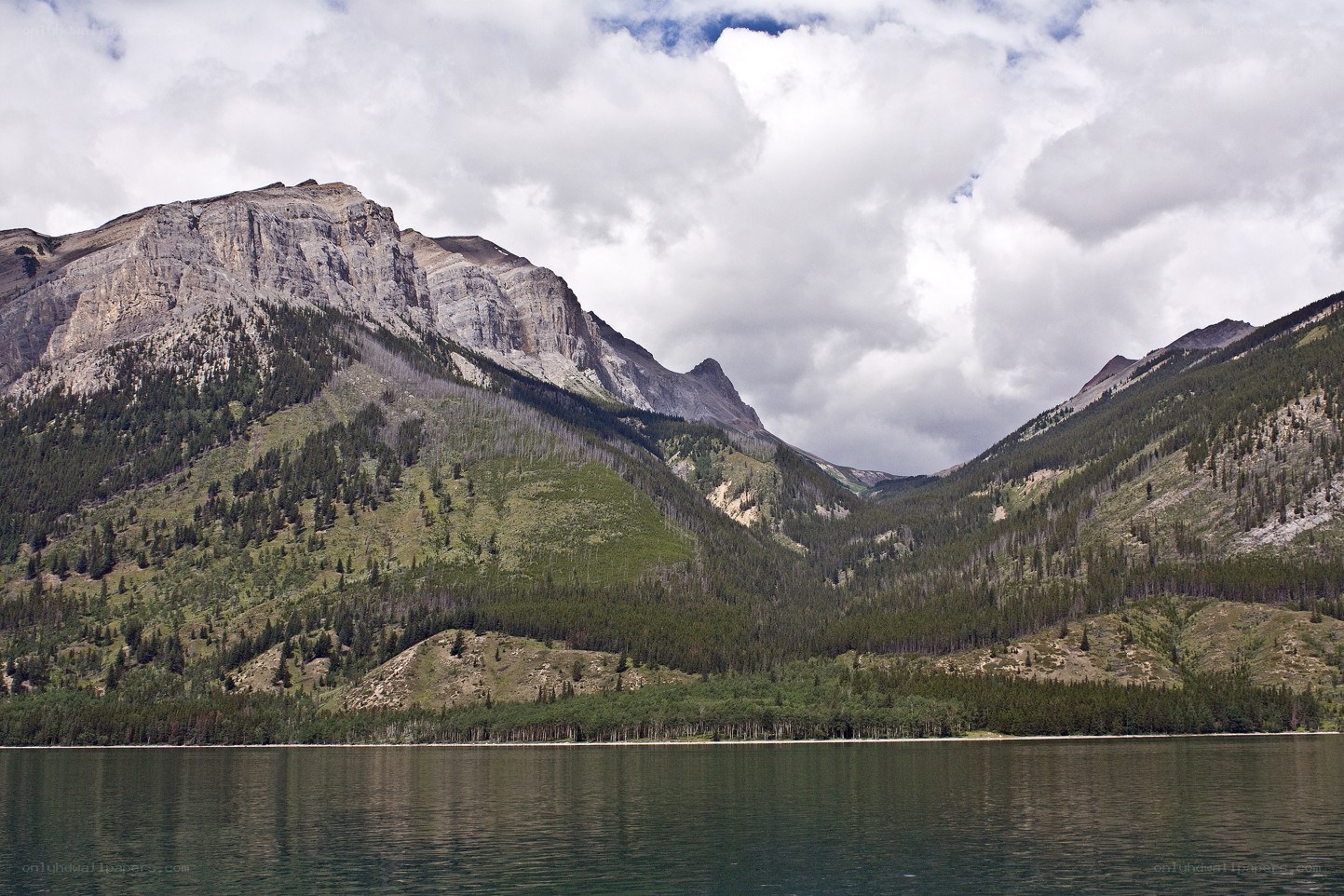 mountain lake landscape