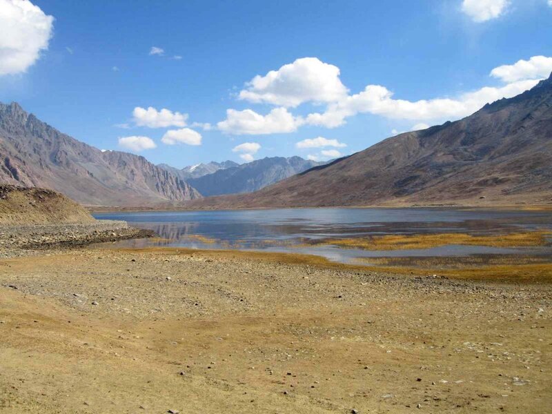 mountain lake landscape
